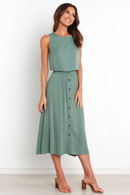 Ava Skirt Green