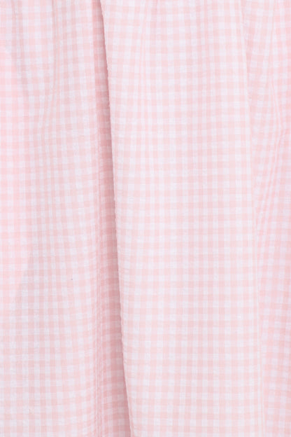 Margerie Halter Dress Pink Gingham