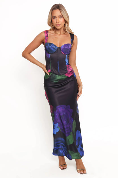 Rosalia Maxi Skirt Pink Multi