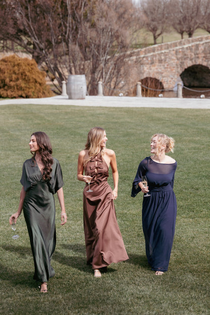 Norva Maxi Dress Brown