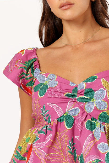 Annalise Top Pearly Purple