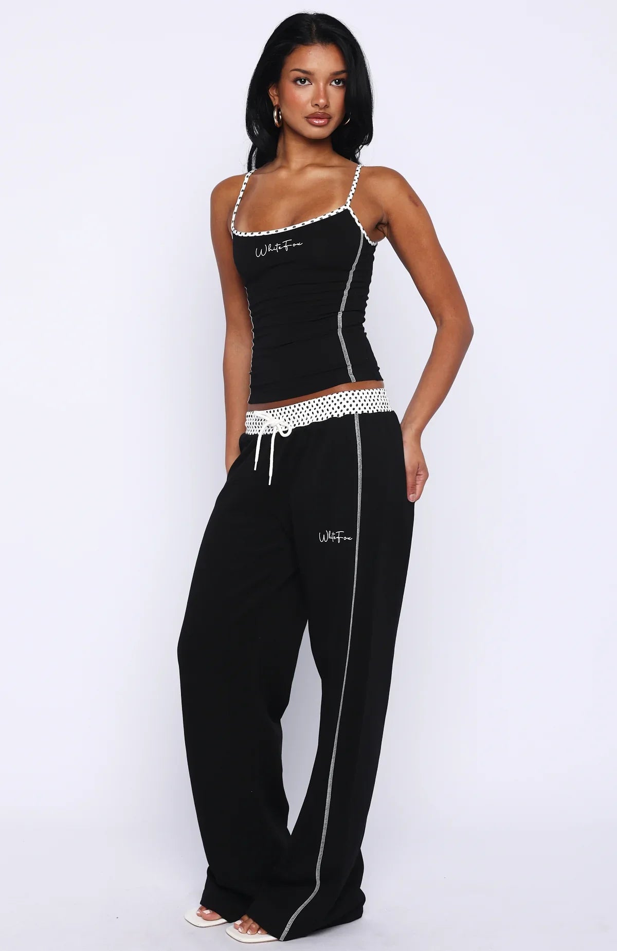 Pure Attraction Track Pants Black