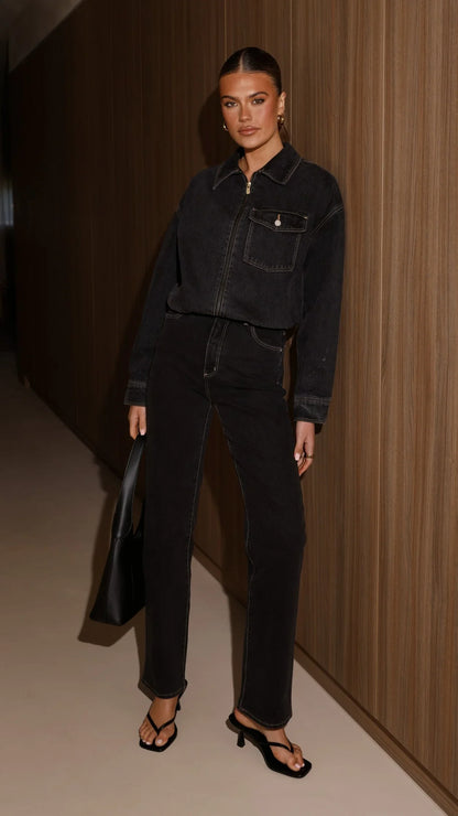 Abrand 94 High Straight Jean Cara