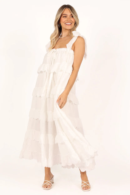 Ursa Maxi Dress Off White