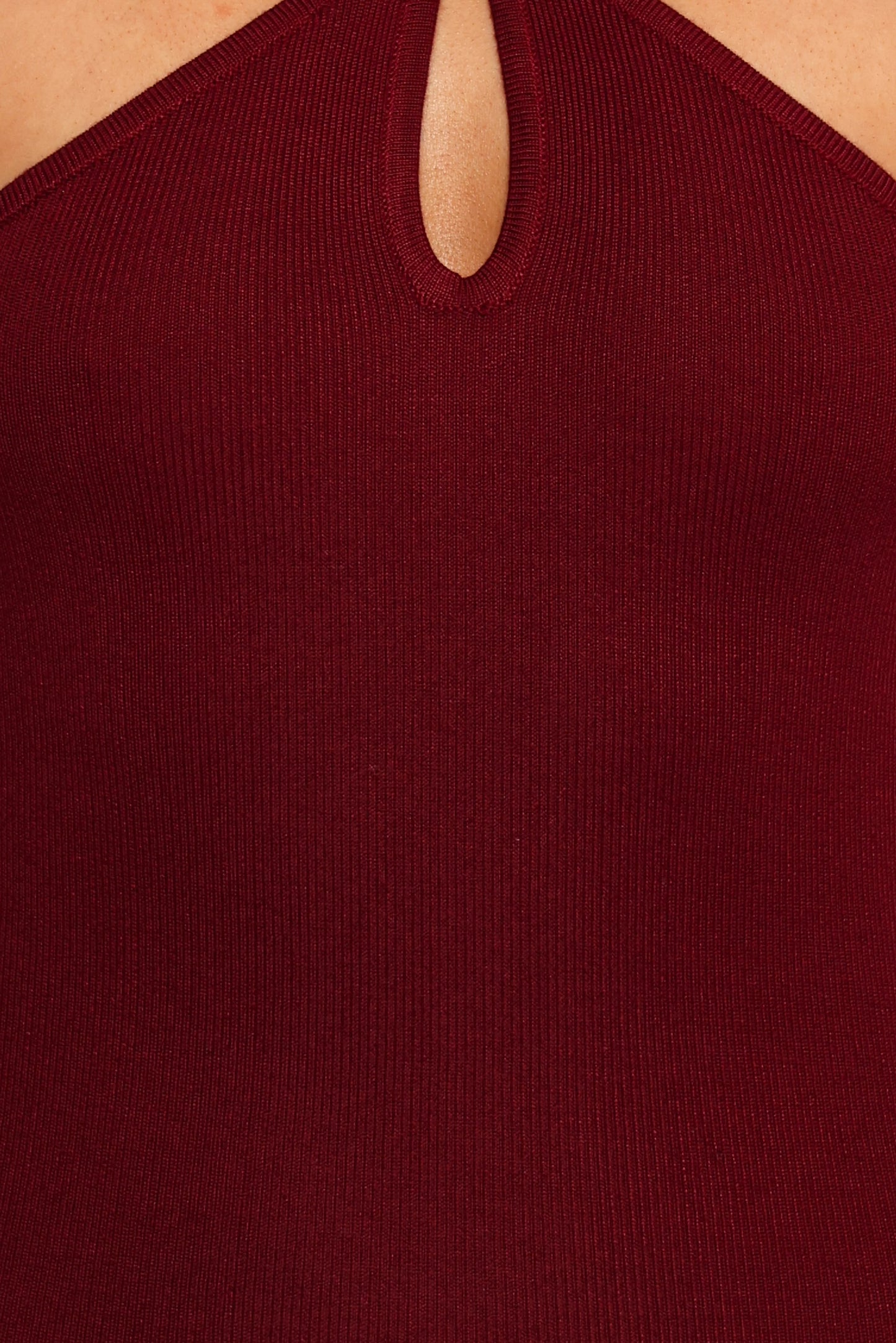 Nessa Midi Dress Dark Cherry