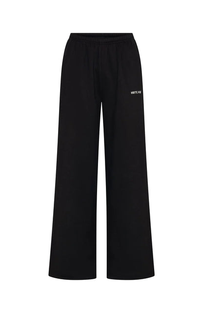 Test Drive Wide Leg Sweatpants Black