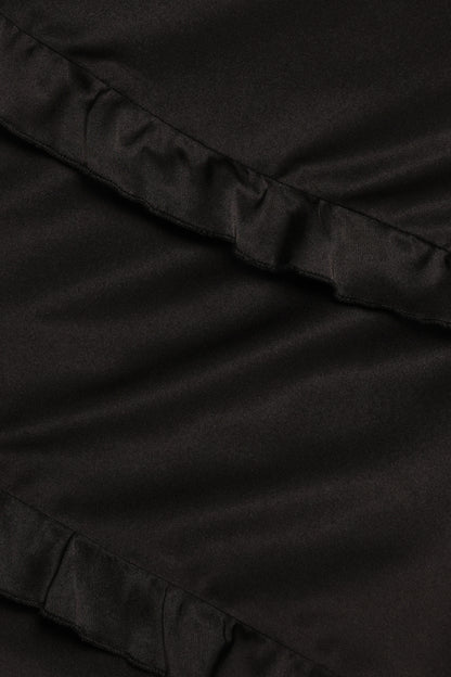 Roxanne Halterneck Maxi Dress Black
