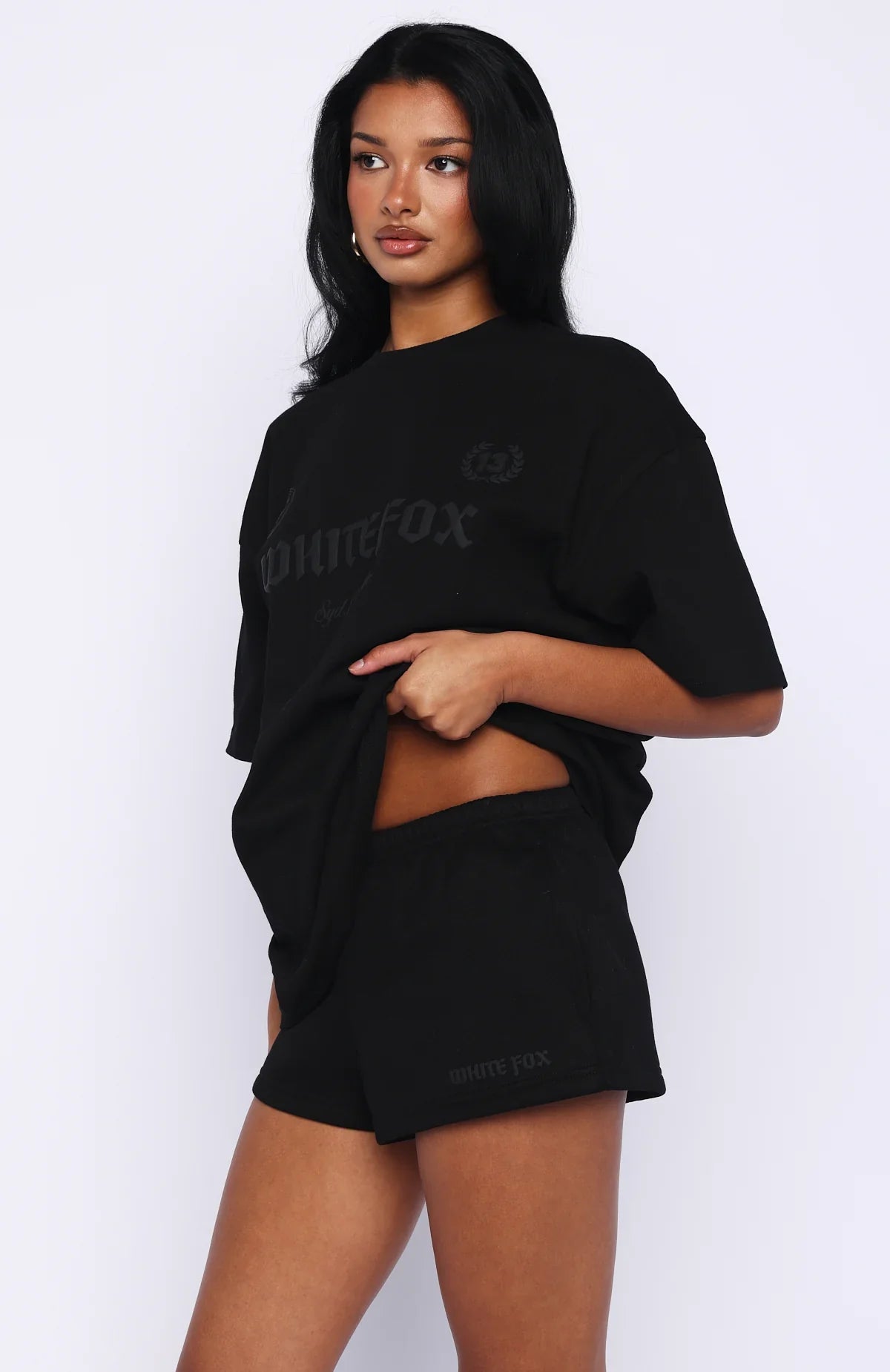 Vibe Too High Lounge Shorts Black