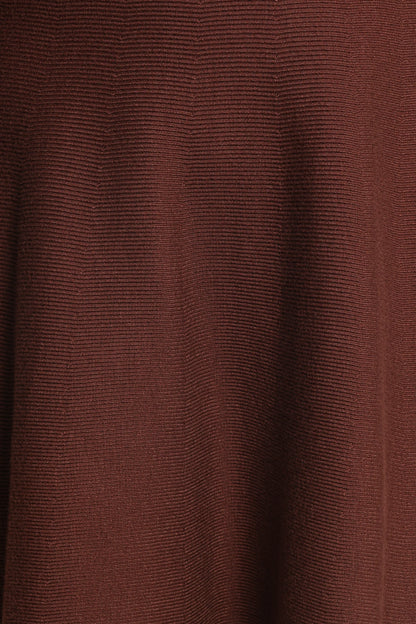 Gigi Long Sleeve Mini Dress Brown
