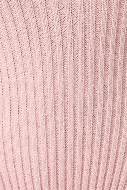 Francisco Long Sleeve Mini Dress Pink