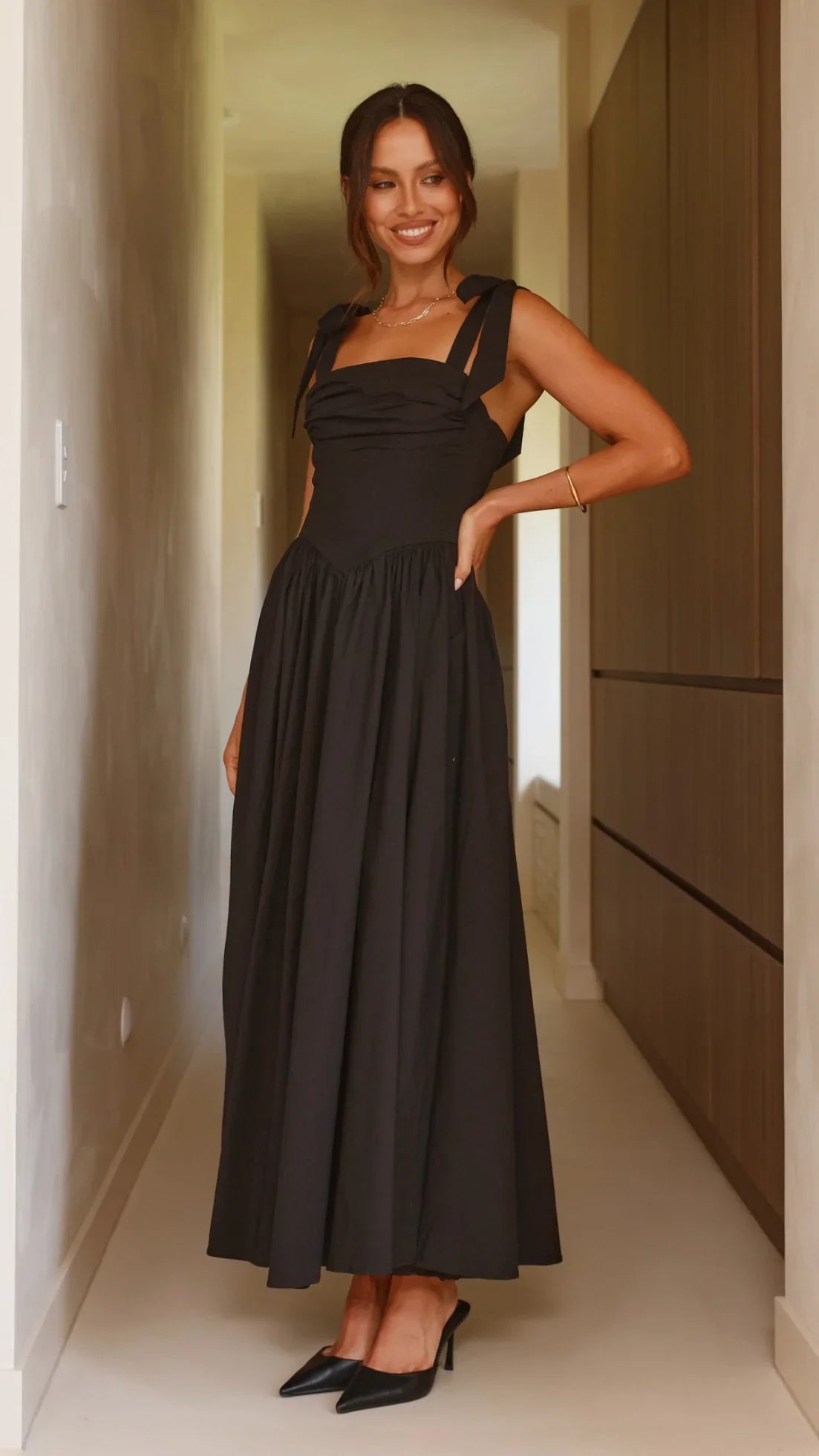 Haisley Maxi Dress Black