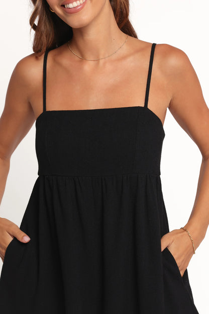 Quinley Romper Black
