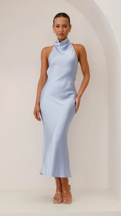Rina Midi Dress Blue Bell
