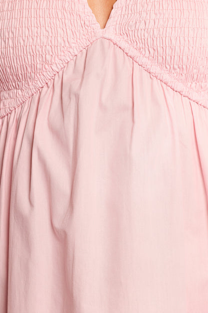 Ilyana Long Sleeve Maxi Dress Pink