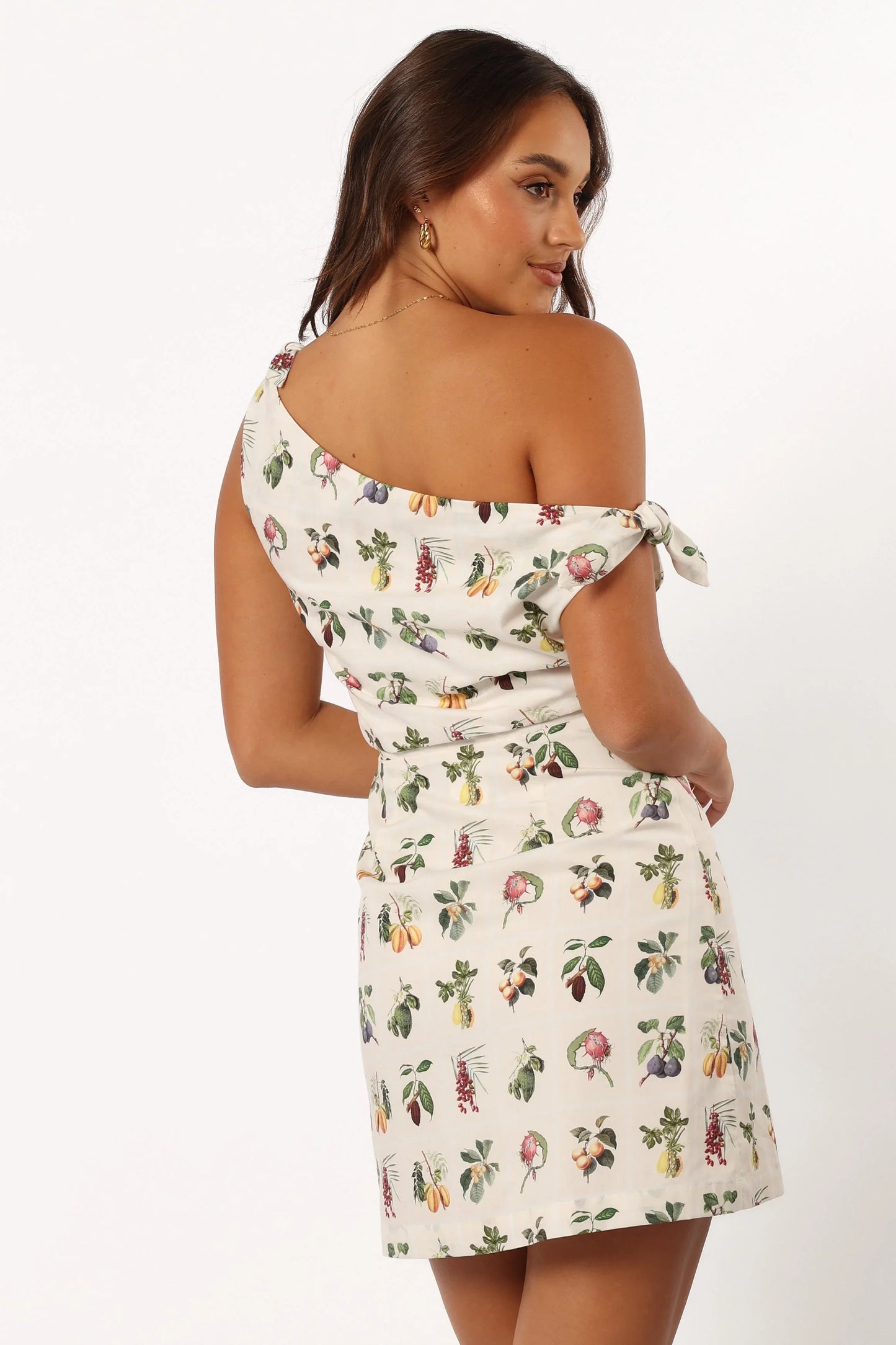 Mariella Off Shoulder Mini Dress Floral