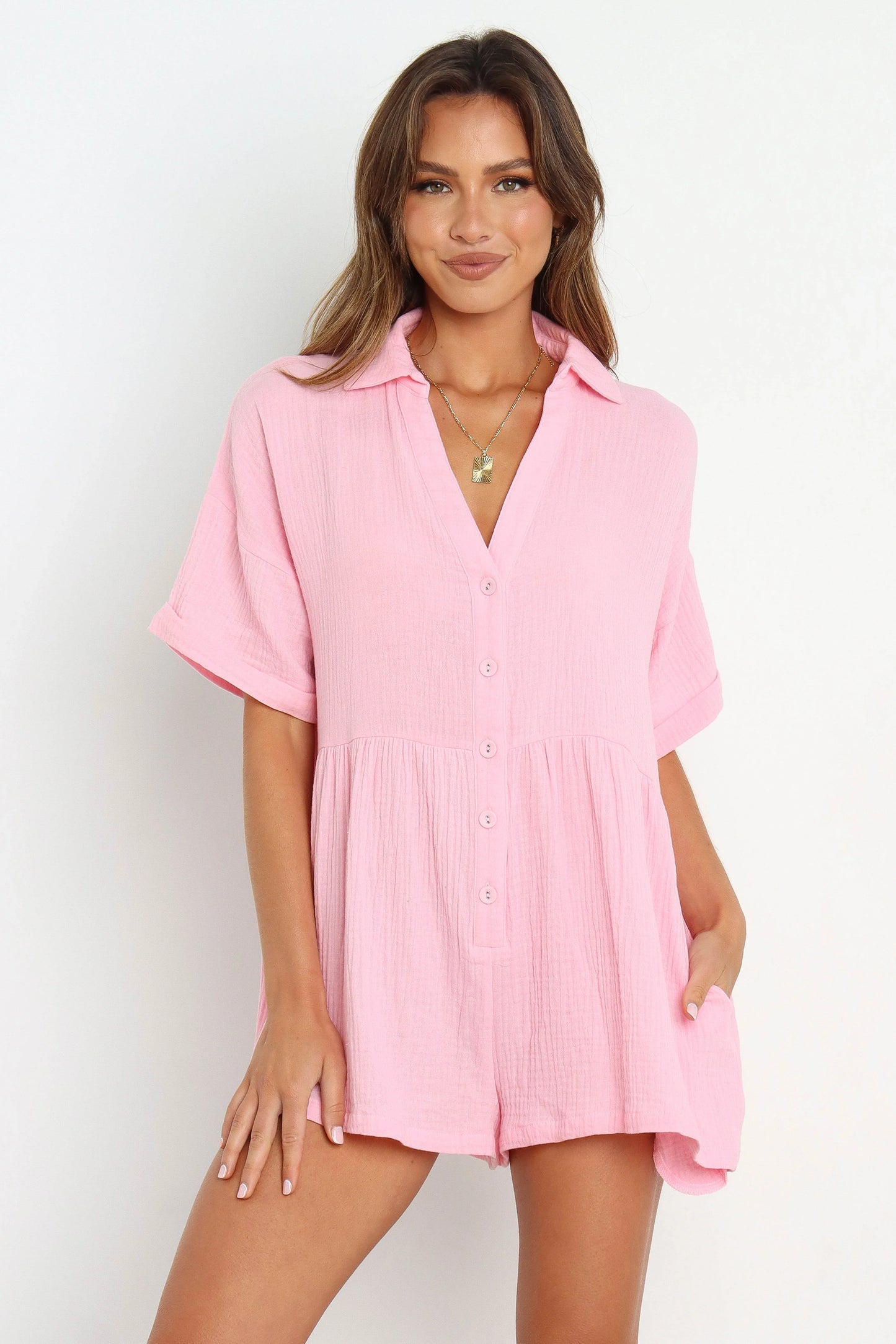Winny Romper Pink