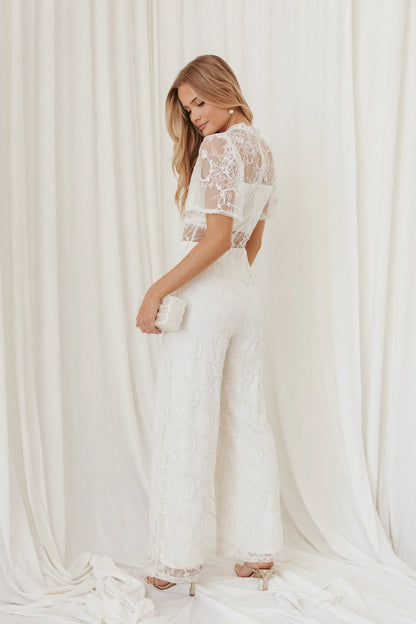 Zina Jumpsuit Ivory