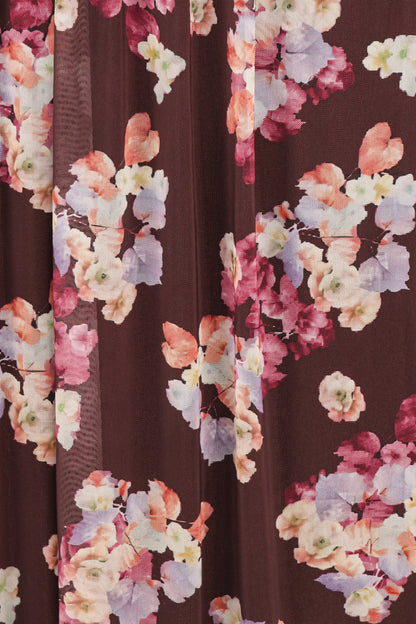 Calypso Maxi Dress Purple Floral
