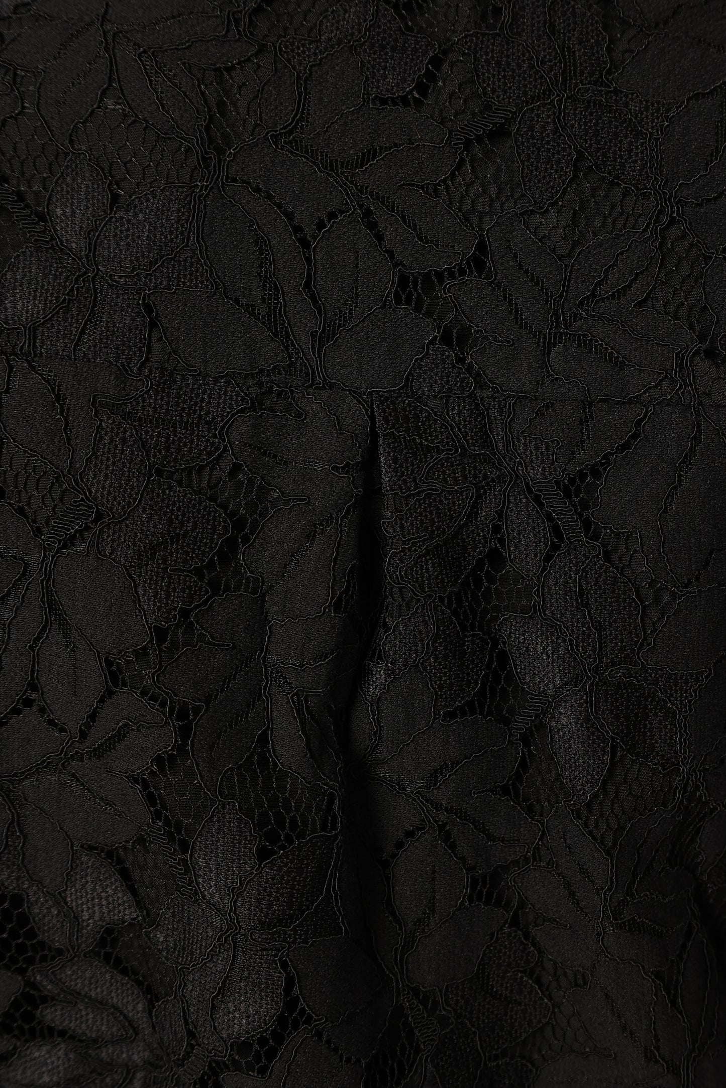 Tadeo Lace Shirt Black
