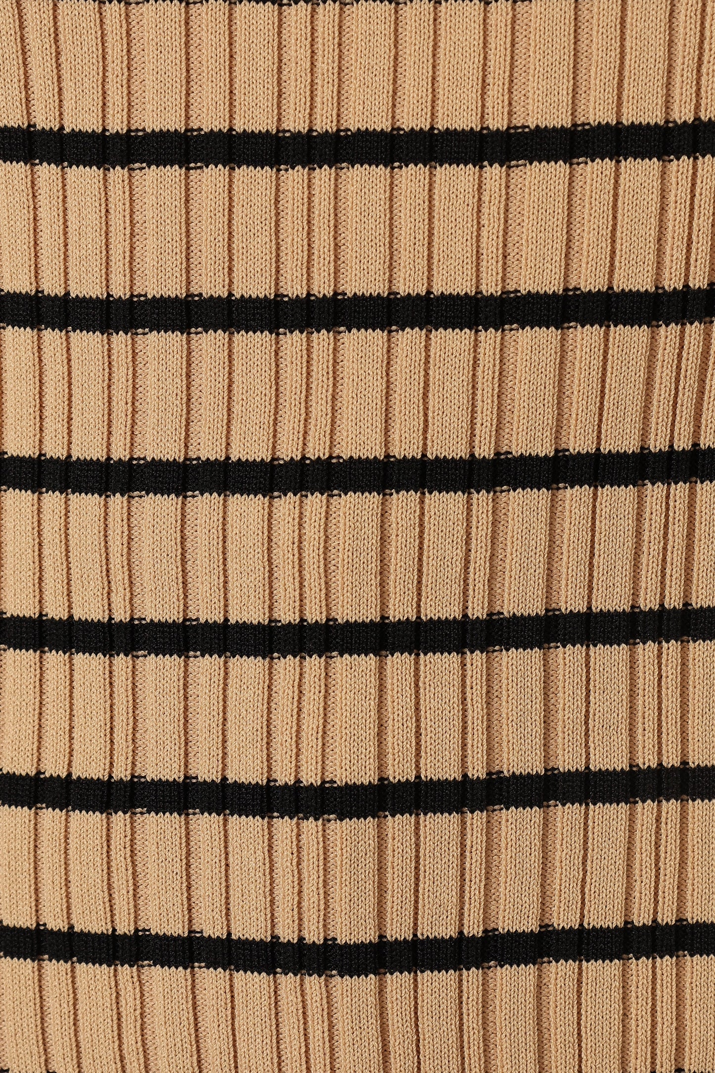 Milla Knit Top Beige Black