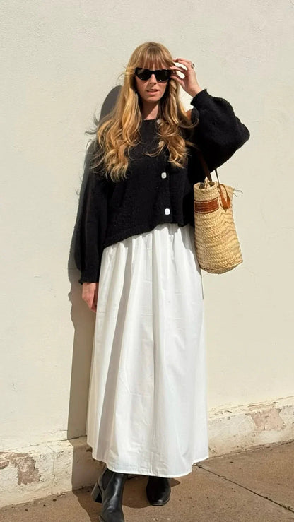 Immy Midi Dress White