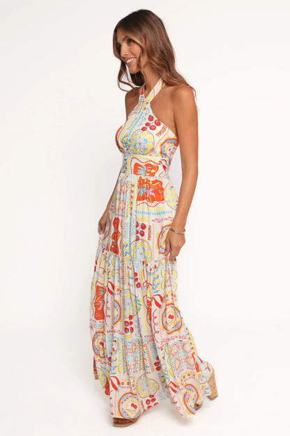 Jelena Maxi Dress Aelia Print