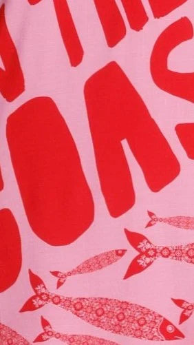 Florrie Tee Pink Red Tide