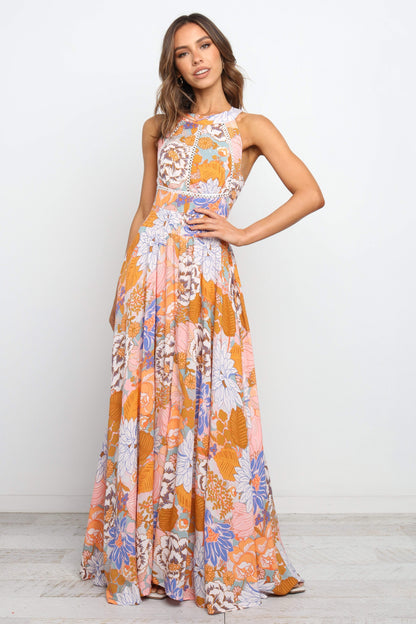 Newell Dress Orange