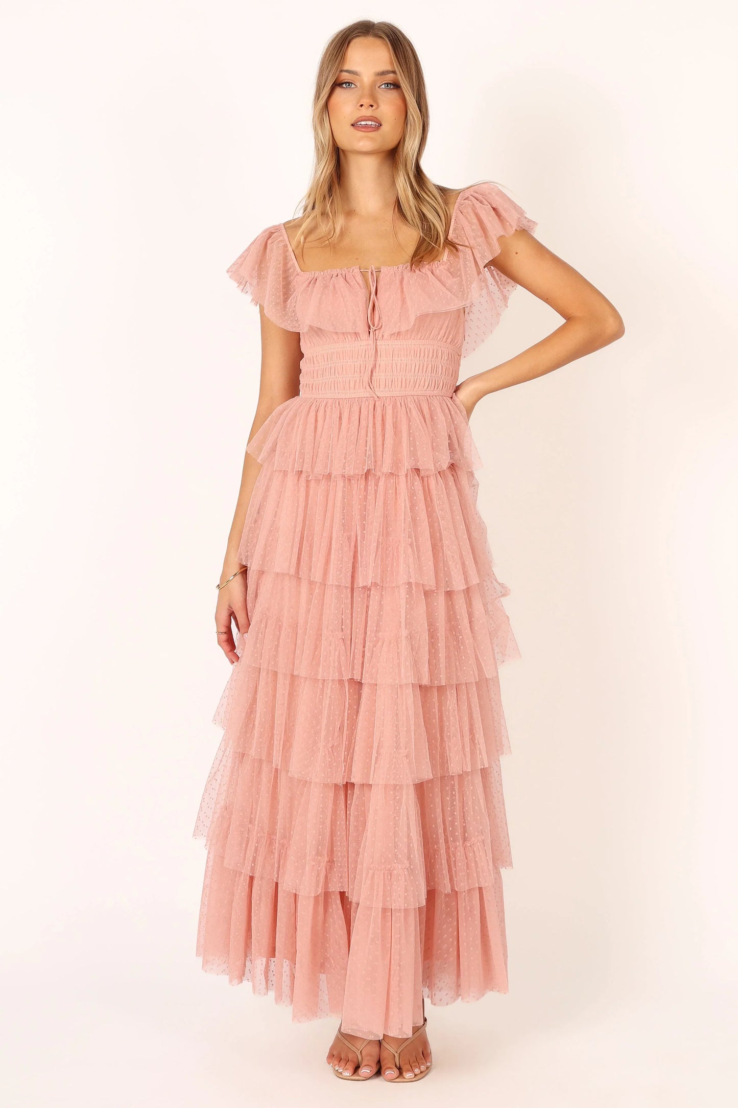 Belle Maxi Dress Blush