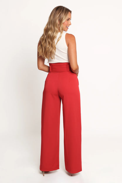 Kieran Pants Red