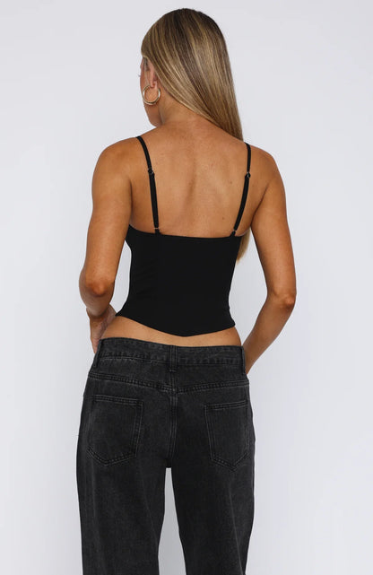 Jealousy Bustier Black