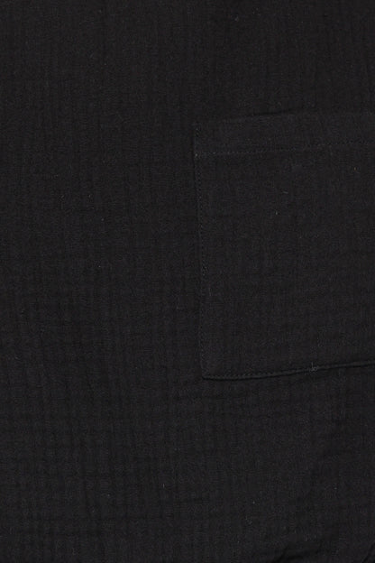 Brenna Cotton Jumpsuit Black