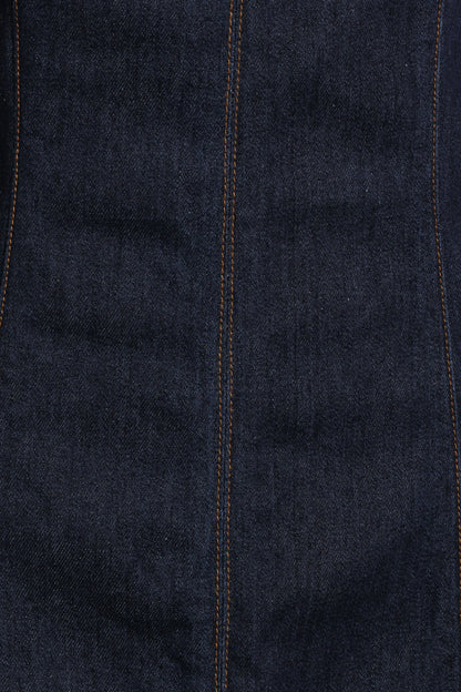Calyx Mini Dress Dark Denim