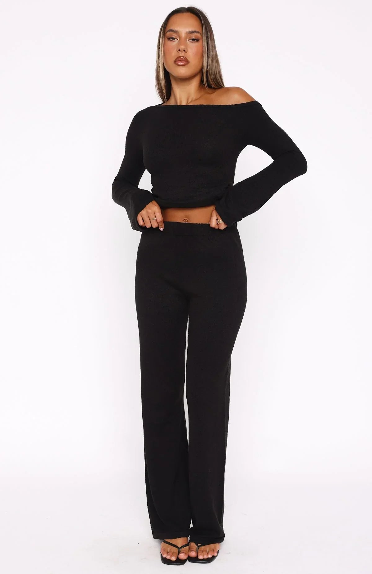 Well Be Fine Pants Black