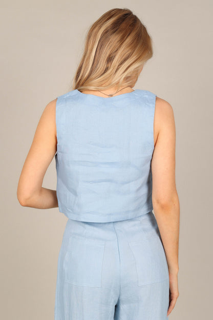 Devlin Top Blue