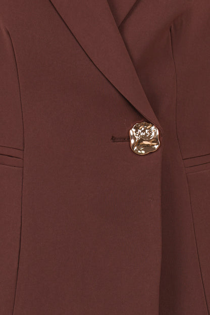Leo Blazer Chocolate Brown