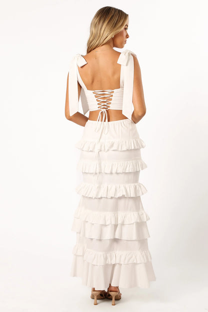 Tia Two Piece Set Off White