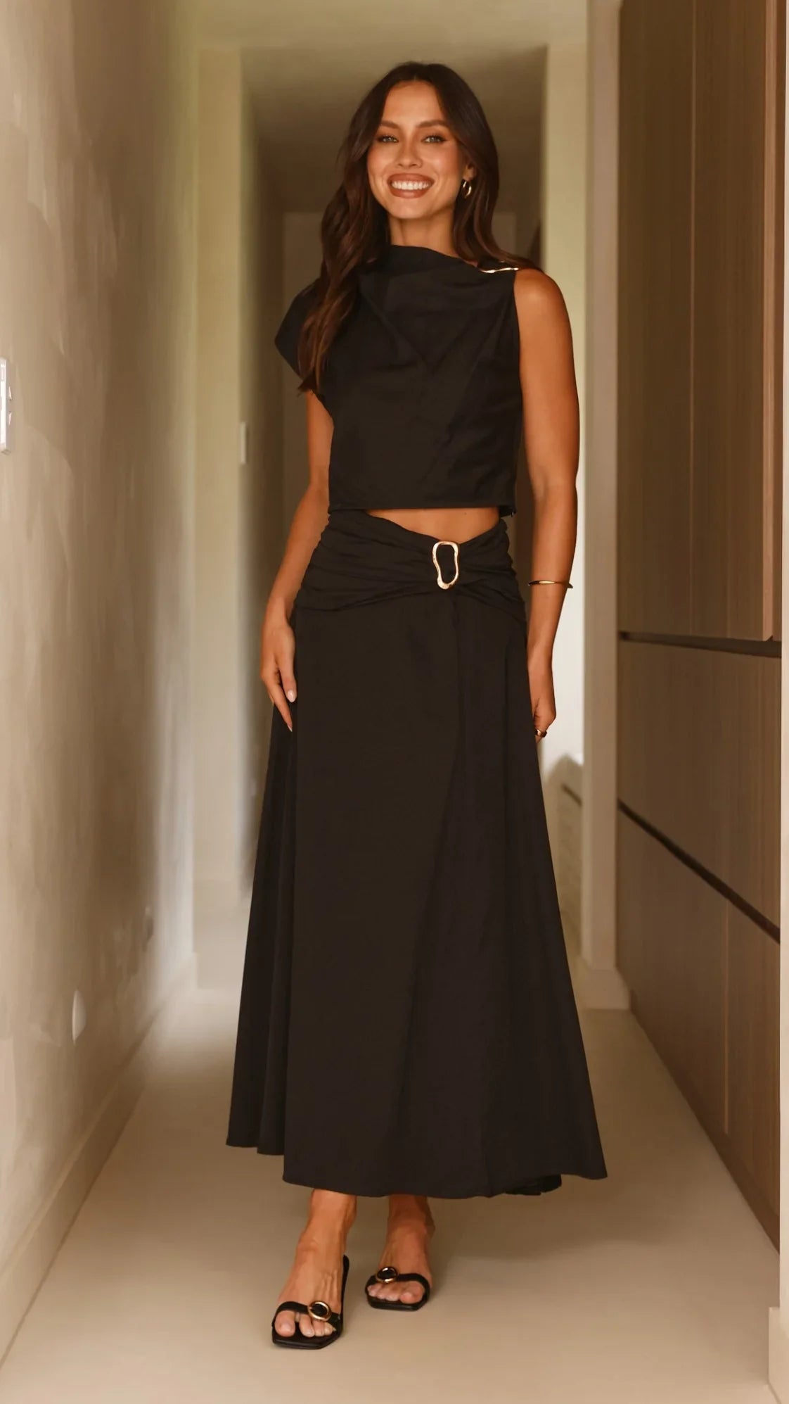 Delphine Top Black