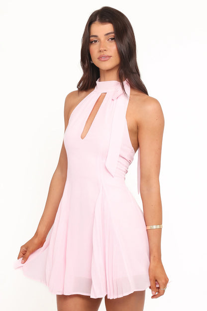 Elaine Mini Dress Candy Pink
