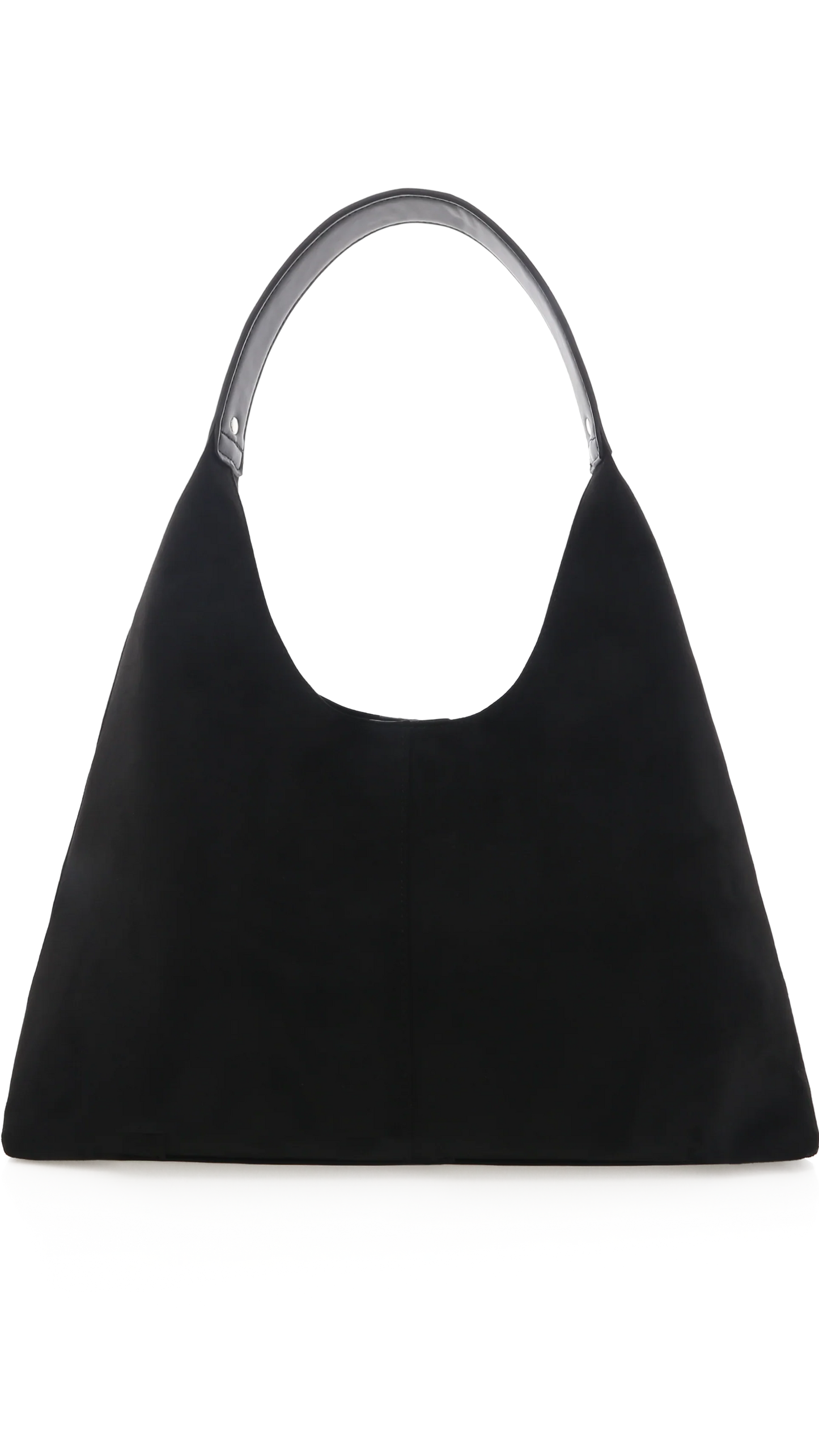 Tammy Shoulder Bag Black Suede
