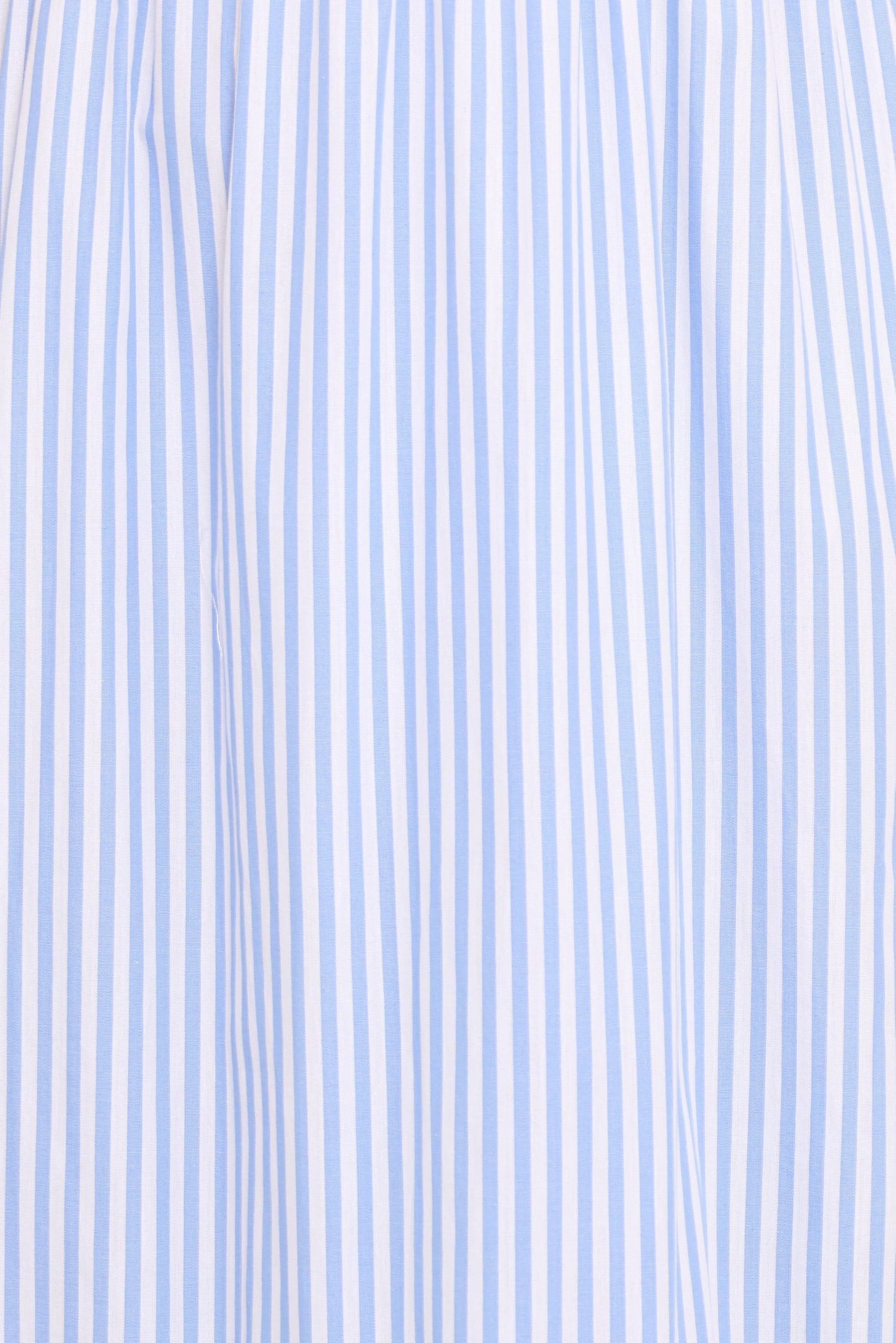 Steele Puff Sleeve Midi Dress Blue Stripe
