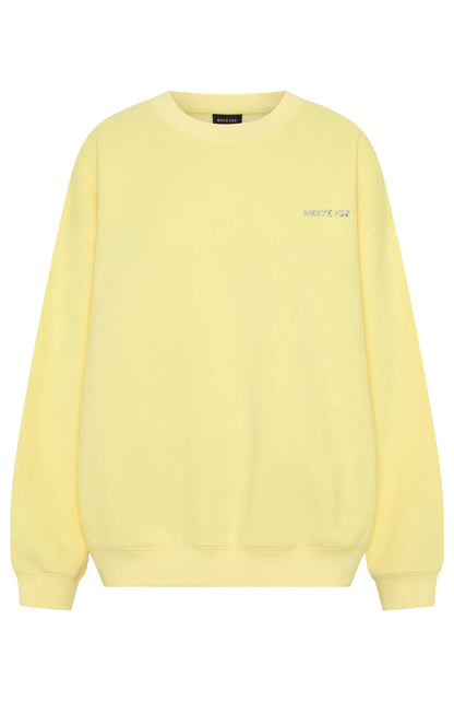 Test Drive Oversized Sweater Lemon
