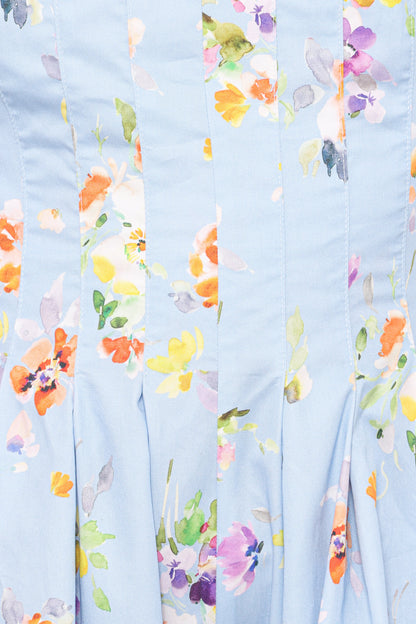 Wren Jumpsuit Cornflower Blue Floral