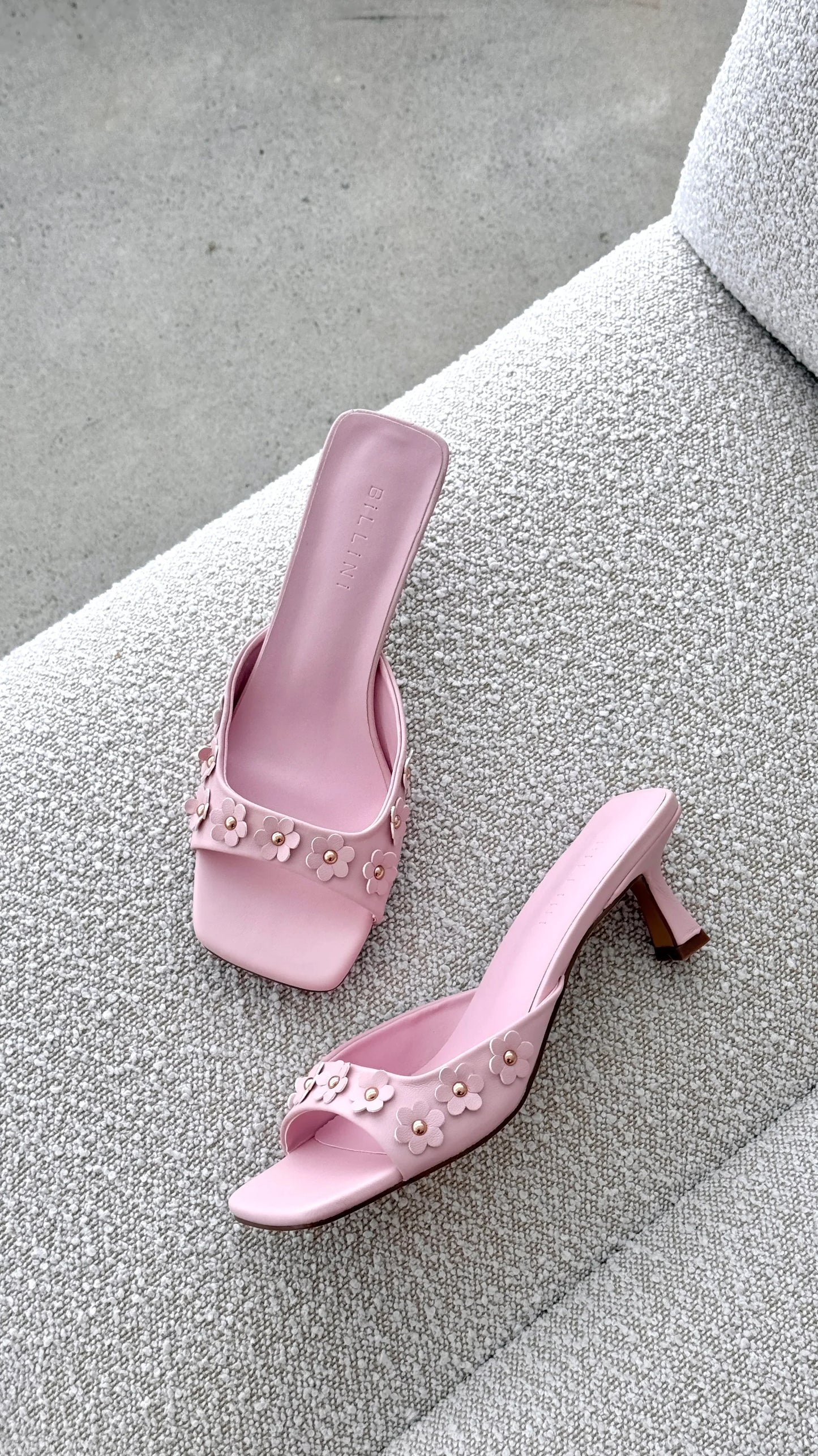 Tessie Heel Baby Pink
