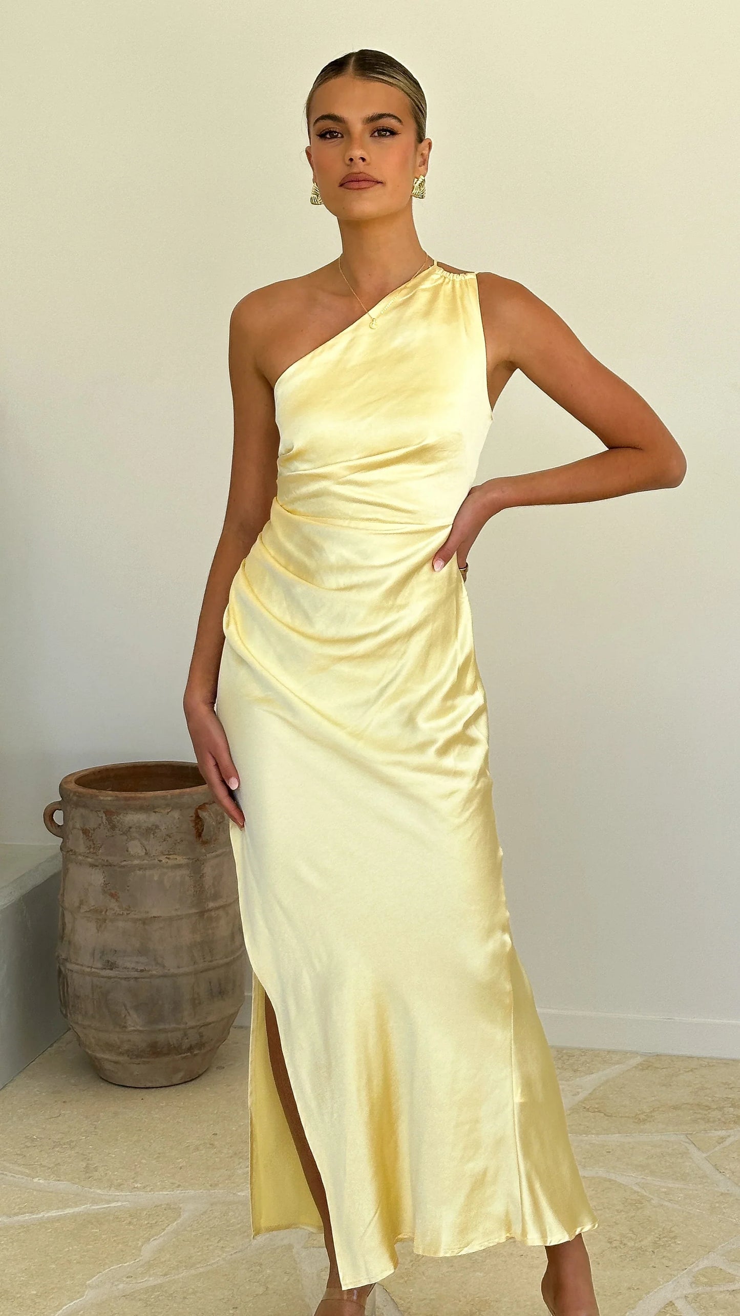 Jenna Maxi Dress Yellow