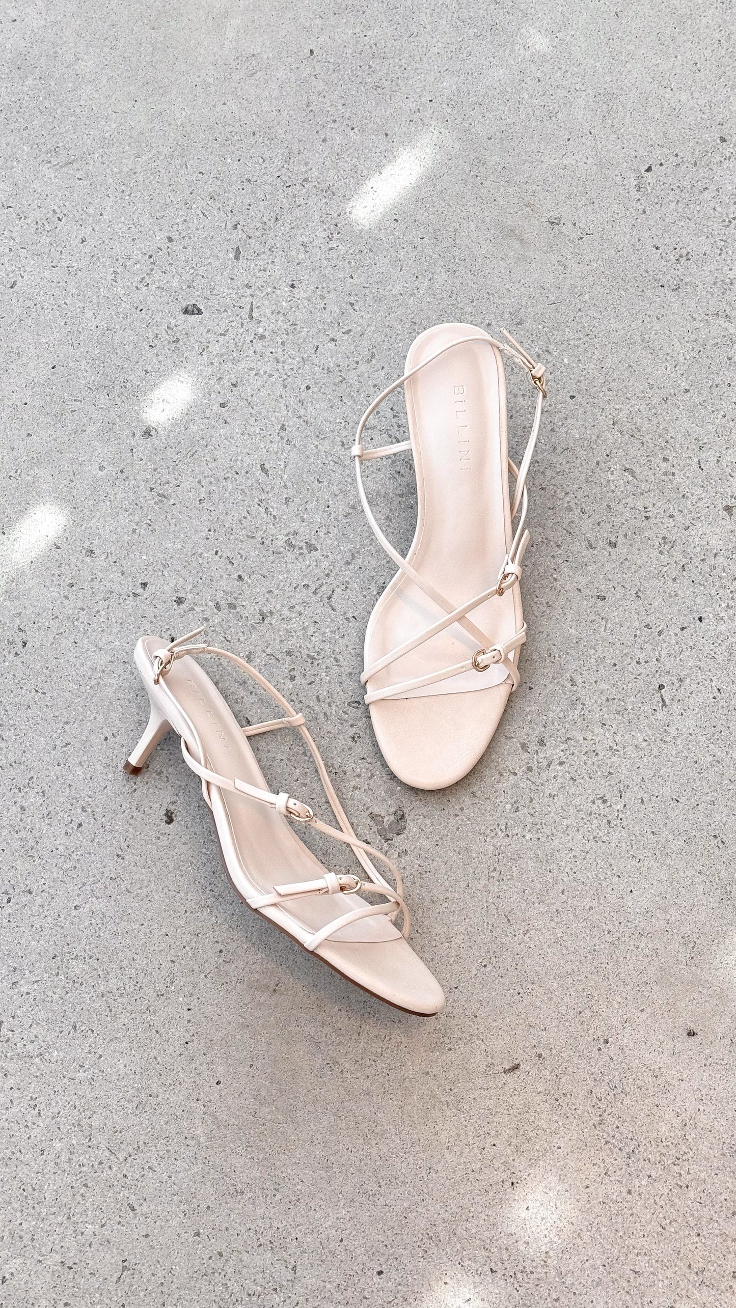 Flossie Heel Pearl Shine