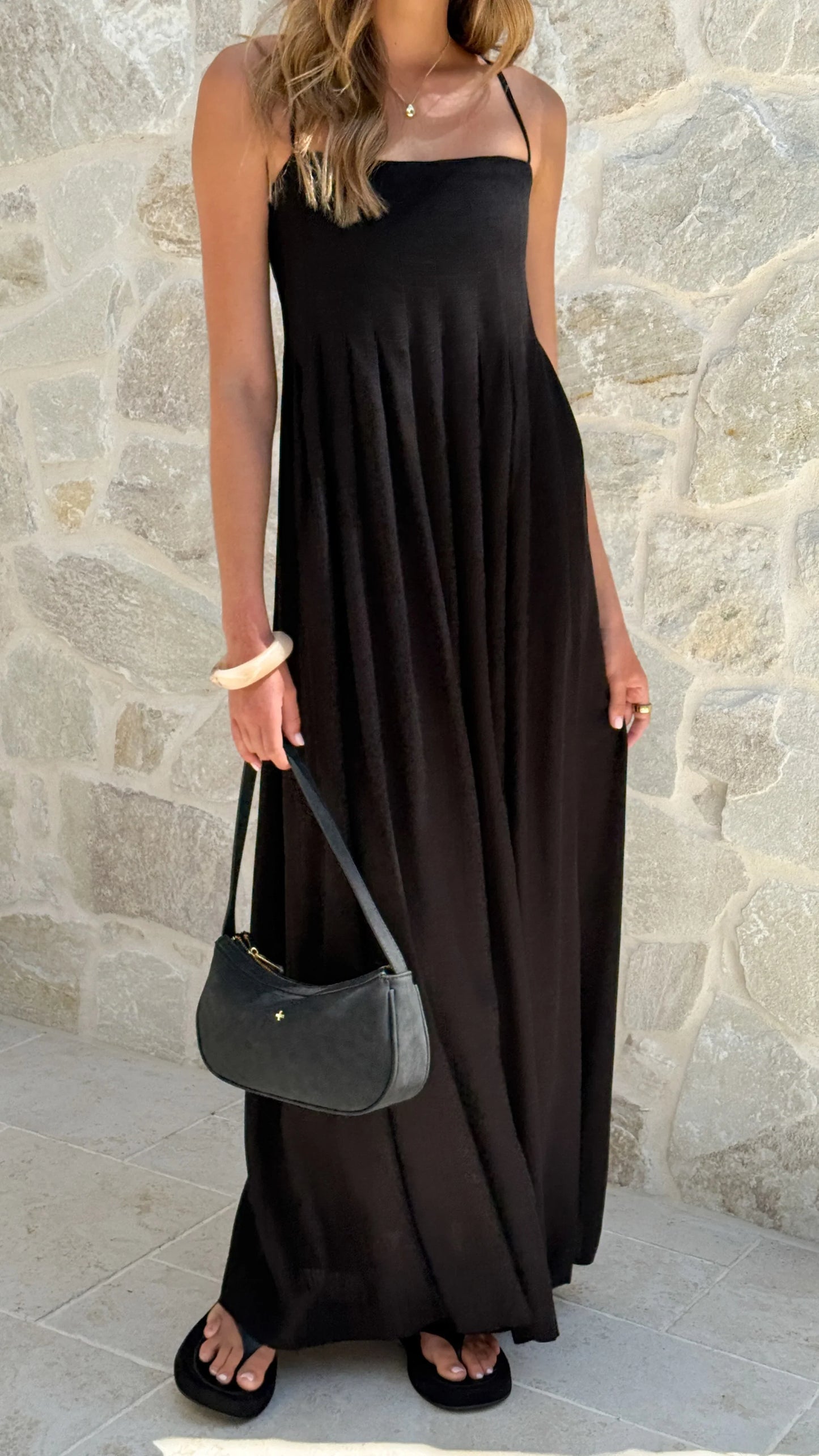 Pippy Maxi Dress Black
