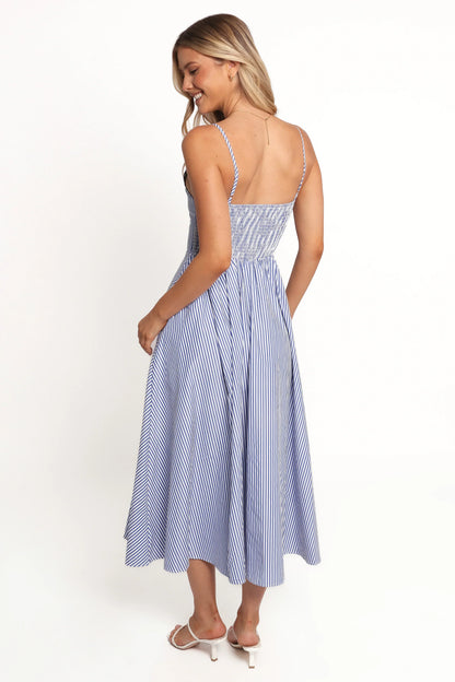 Romilly Strappy Maxi Dress Light Blue