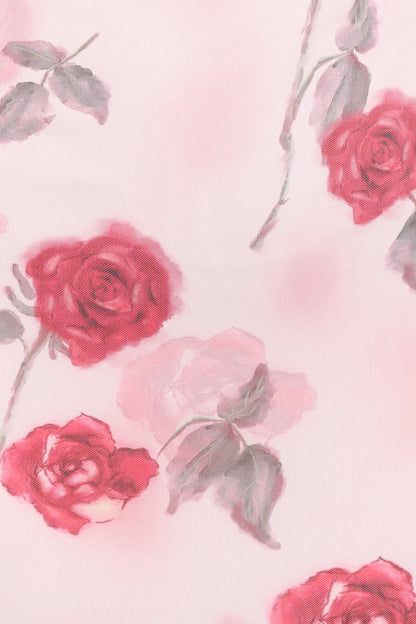 Brissa Maxi Dress Pink Floral
