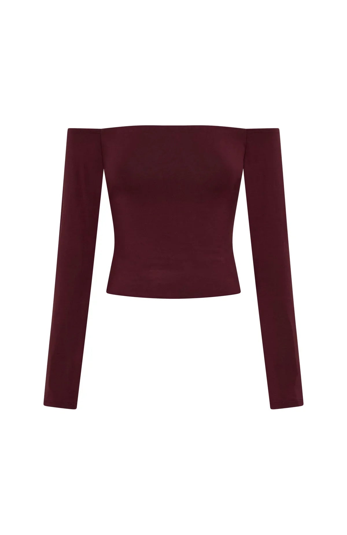 Mad For You Long Sleeve Top Merlot